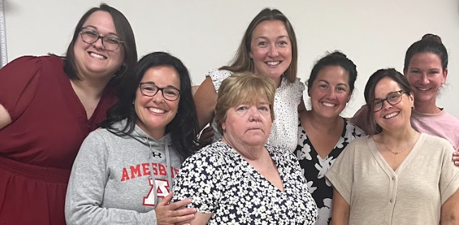 Pictured left to right: Caitie, Nurse Michelle, Nurse Pat, Nurse Kristin, Nurse Nicole, Nurse Jody and Nurse Ford Pictured left to right: Caitie, Nurse Michelle, Nurse Pat, Nurse Kristin, Nurse Nicole, Nurse Jody and Nurse Ford